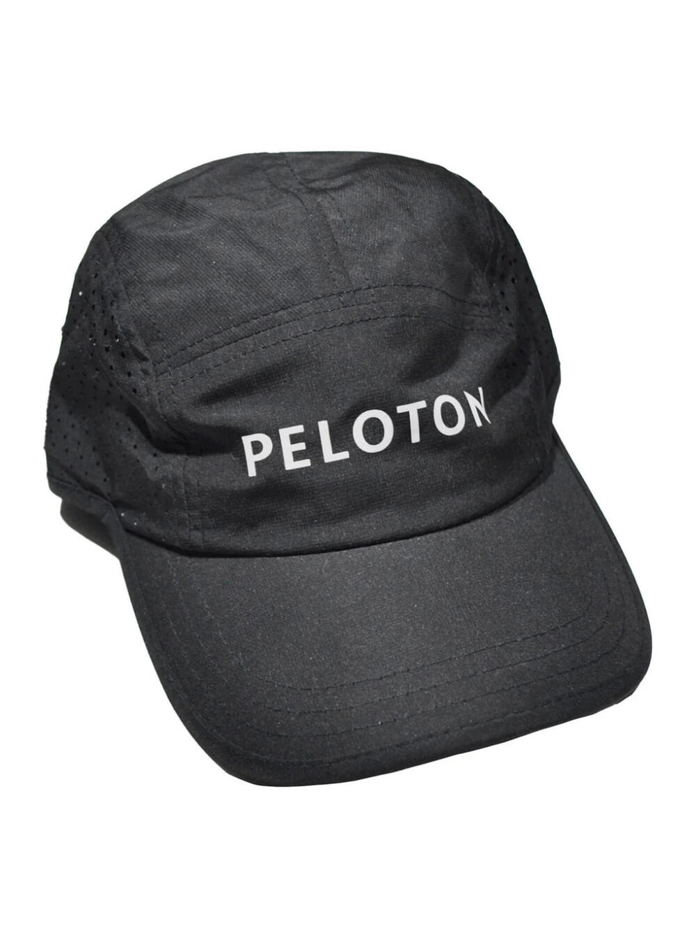 Peloton Exercise Workout Bike Black Strap Hat Cap New With Tags
